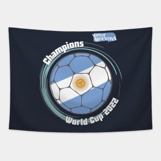 Argentina World Cup Champions Tapestry