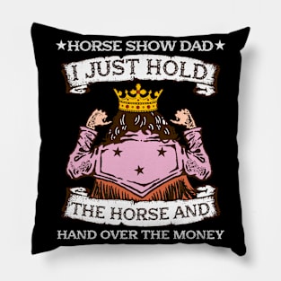 Driving My Husband Crazy One Horse At A Time Pillow