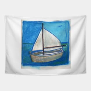 Sailboat Tapestry