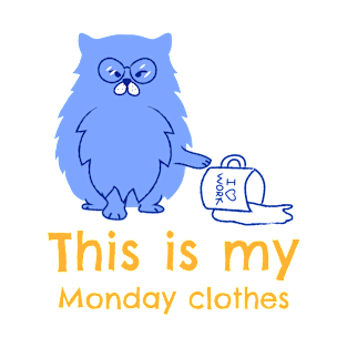 Cat hates mondays T-Shirt