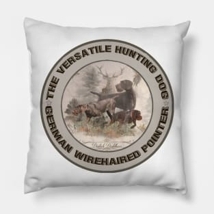 German Wirehaired Pointer Pillow