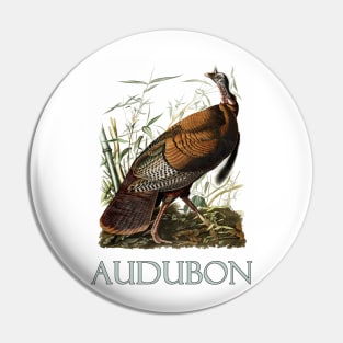 Wild Turkey by John James Audubon Pin