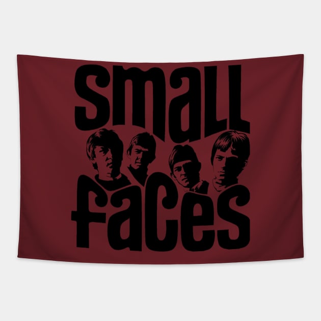 Small Faces Tapestry by smellystardesigns