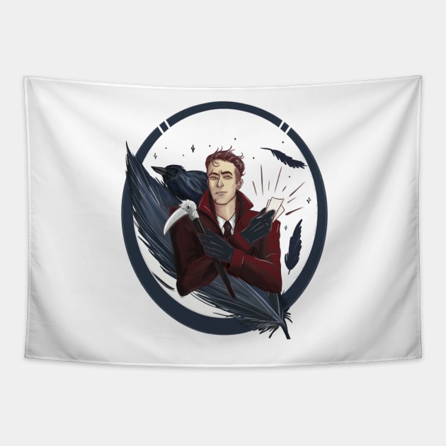 Kaz - Six of Crows - Leigh Bardugo Tapestry by TheBigWish