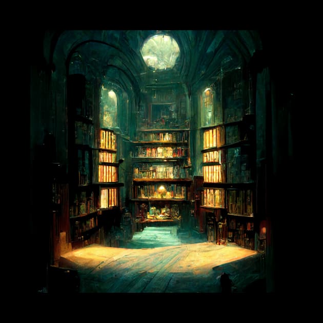 Nook - Fantasy Library by ArkMinted
