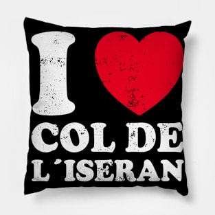 Col De L'Iseran Cycling Bike Souvenir Pillow