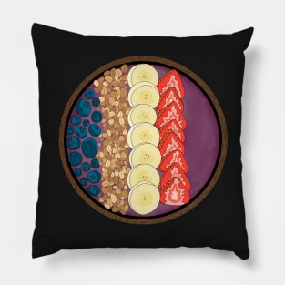 Smoothie bowl Pillow