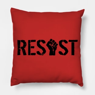 RESIST (fist clenched) Pillow