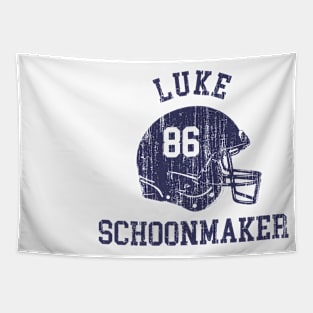 Luke Schoonmaker Dallas Helmet Font Tapestry