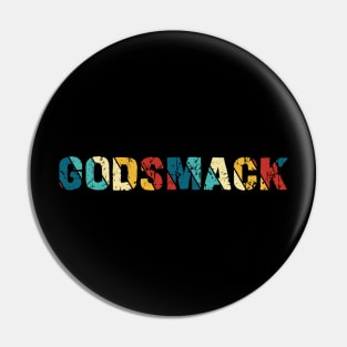 Retro Color - Godsmack Pin