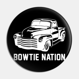 Bowtie Nation Chevy Truck 1950's Pickup Pin