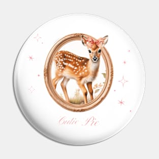 Coquette Aesthetic Deer Pin