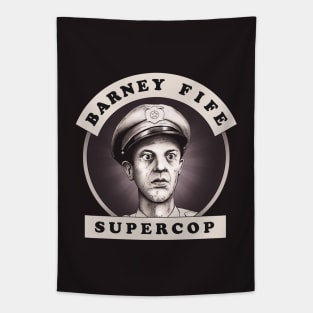 Barney Fife Supercop Tapestry