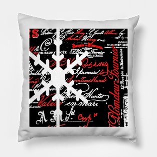 The Snowflake Pillow