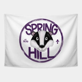 Spring Hill Badger Tapestry