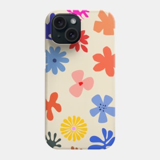 Cute Abstract Flowers Phone Case