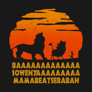 Baaa Sowenyaaa Lion African King T-Shirt