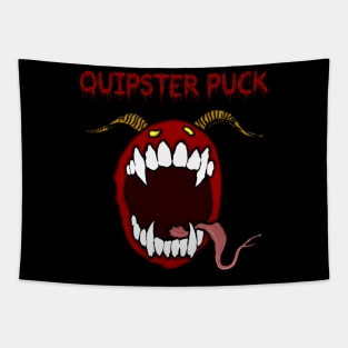 Bloody Quipster Puck Tapestry