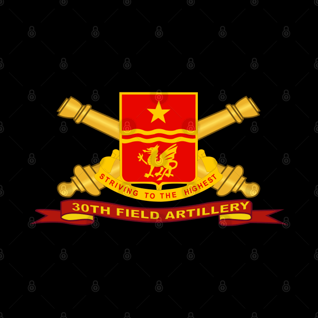 30th Field Artillery w Br - Ribbon by twix123844