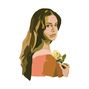 Lana With Rose T-Shirt