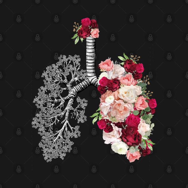 Lung Anatomy / Cancer Awareness 10 by Collagedream