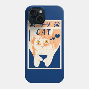 Polydactyl cat Phone Case