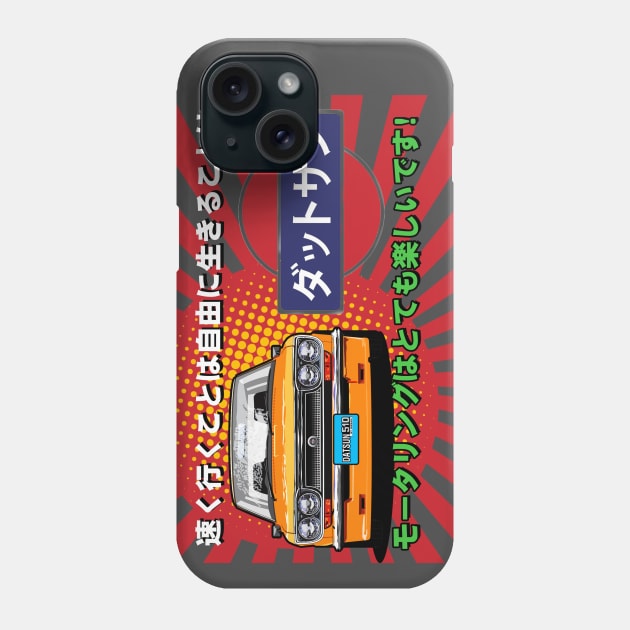 Datsun 510 Phone Case by Limey_57