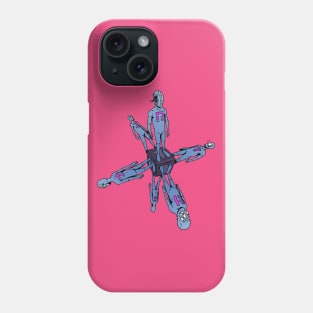 People on Cube Phone Case