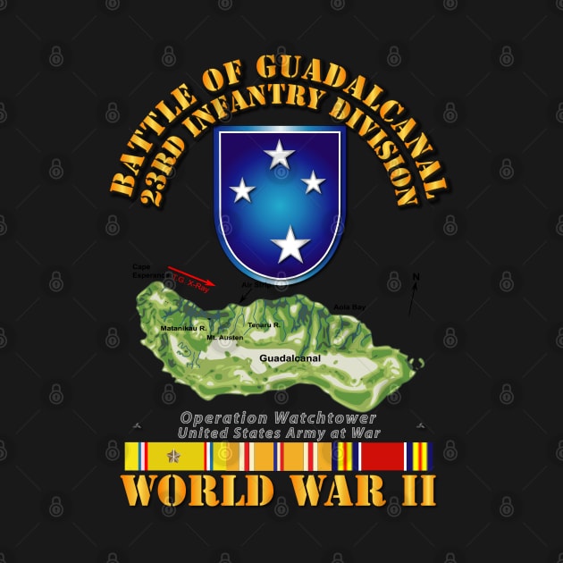 Army - 23rd Infantry Division - WWII - Guadalcanal by twix123844