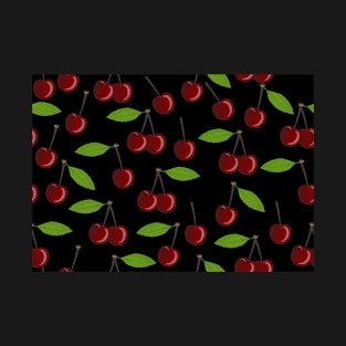 black cherry cherries T-Shirt