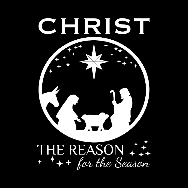 Jesus is the Reason for the Season, Christ is the reason for the season, Nativity, Christmas 2020, Gifts by JOHN316STORE - Christian Store