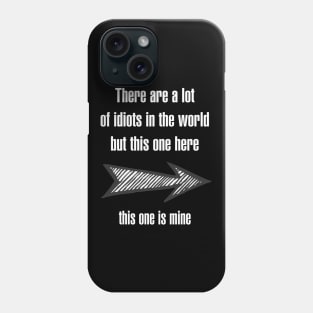 My Idiot - Right Arrow (Couple Shirt) Phone Case