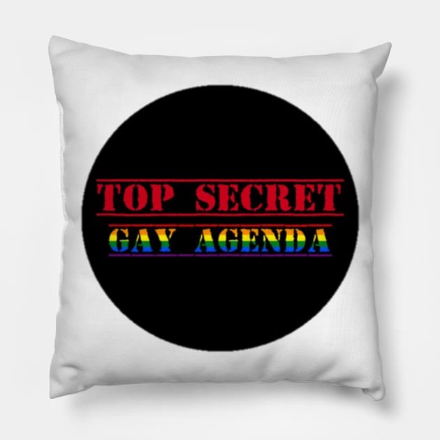 Top secret Pillow by Ceritaku
