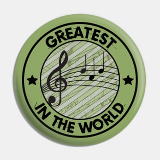 Greatest "Dad" in the World Pin