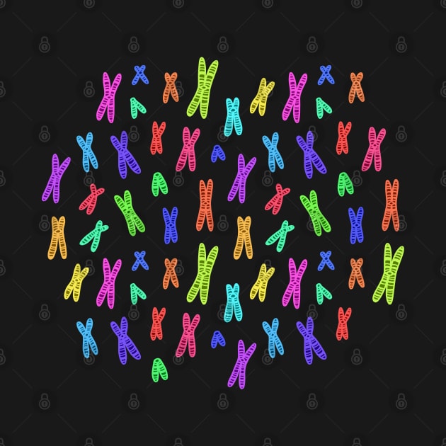 Condensed Chromosomes Pattern: Neon by squidego