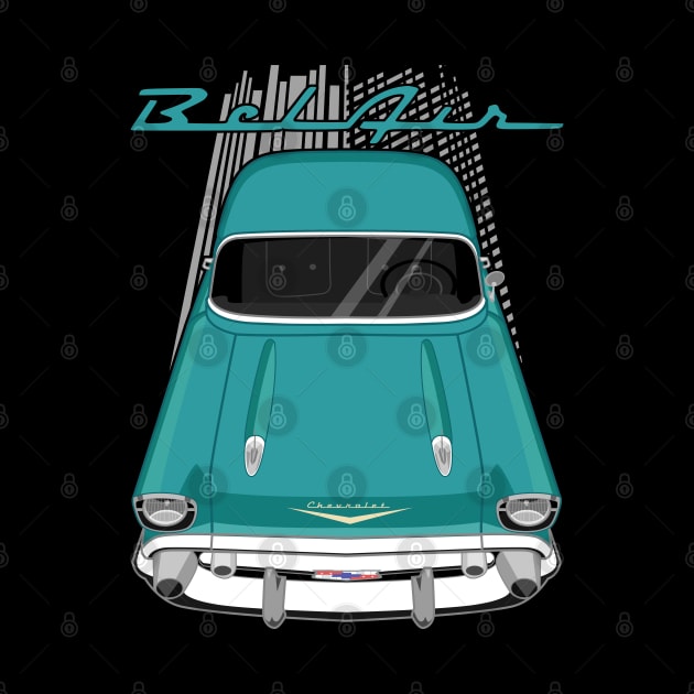 Chevrolet Bel Air 1957 - twilight turquoise by V8social