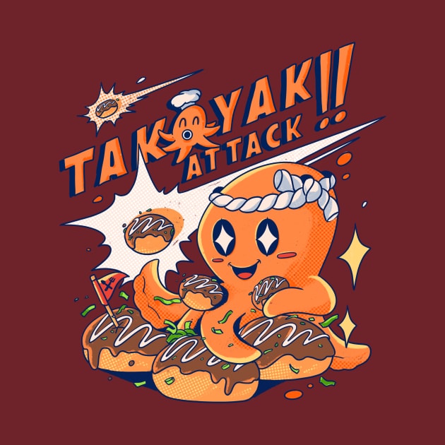 Takoyaki Attack by MvdSwink