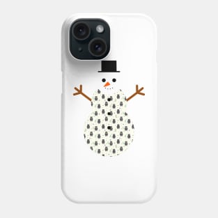 bear snowman Phone Case