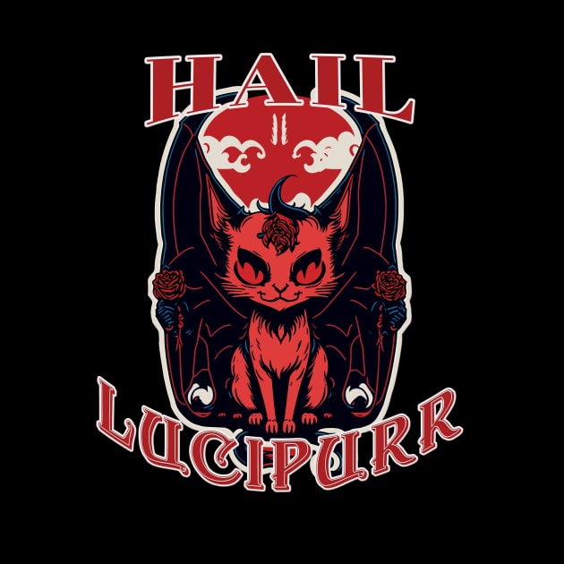 Hail Lucipurr by Gothic Museum