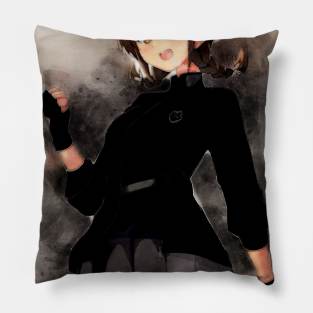 Assault Lily Bouquet Anime Watercolor Pillow