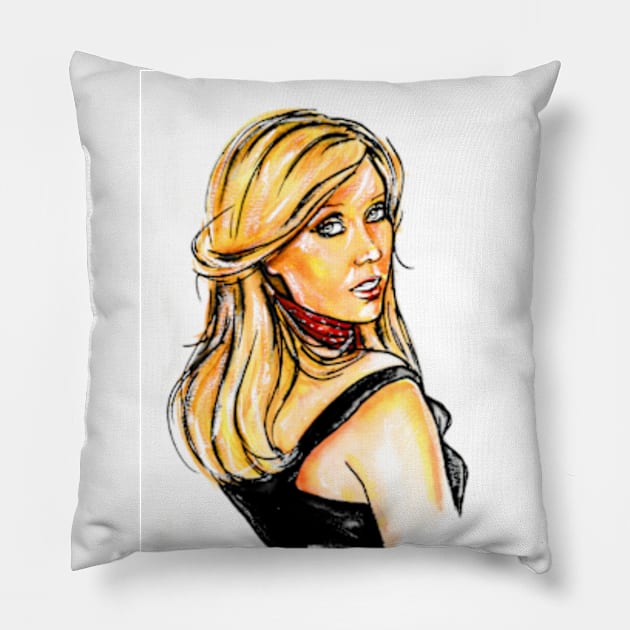 Agnetha Pillow by Svetlana Pelin