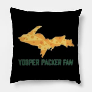 Yooper Packer Fan Merch Pillow