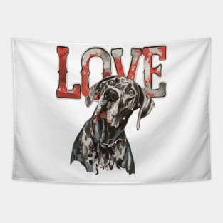 Great Dane Tapestry