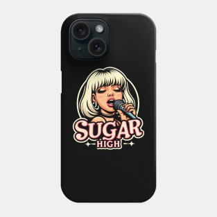 Nostalgic 90s Movie Song Sugar High Tee Phone Case