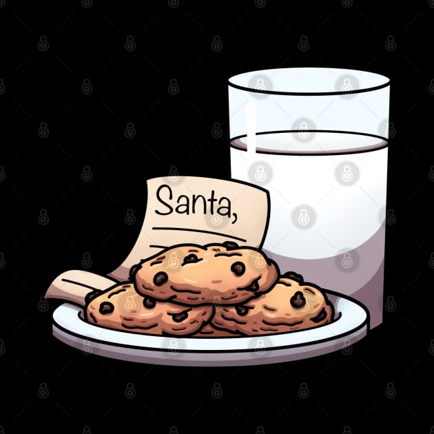 Milk And Cookies For Santa by TheMaskedTooner