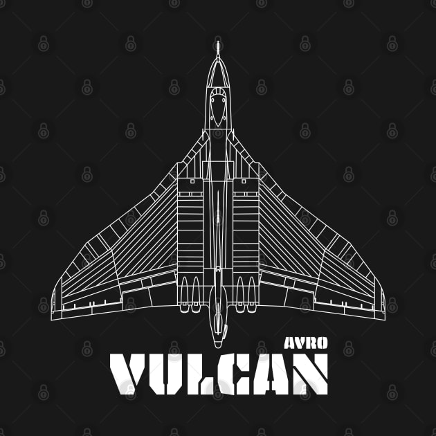 Avro Vulcan by BearCaveDesigns