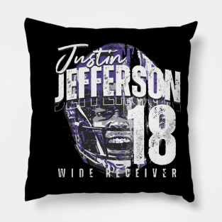 Justin Jefferson Minnesota Half Face Pillow