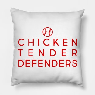 Chicken Tender Defenders 29 Pillow