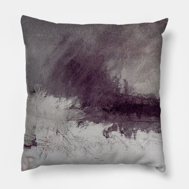 A Cloudy Sky Pillow by Art_Attack