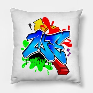 writing graffiti me Pillow